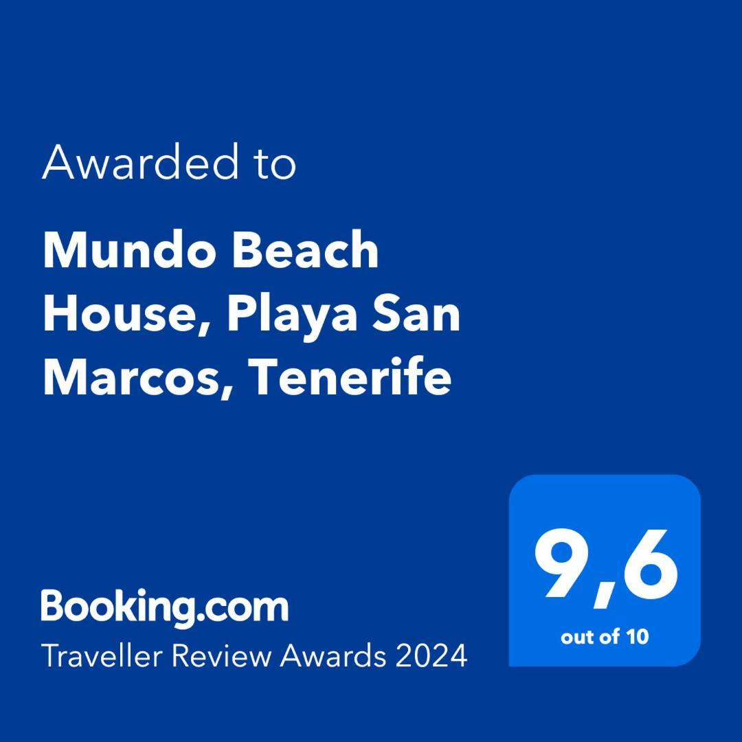 Mundo Beach House, Playa San Marcos, Tenerife Icod De Los Vinos Eksteriør bilde